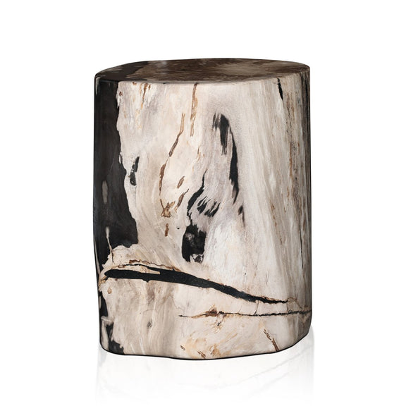Kos End Table - Light Petrified Wood