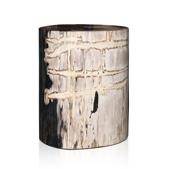Kos End Table - Light Petrified Wood