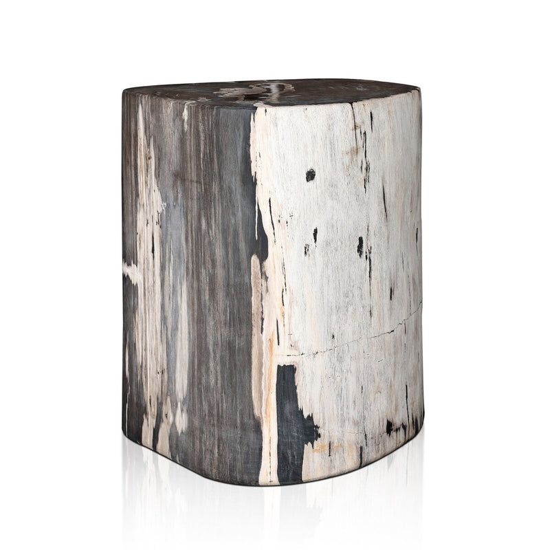 Kos End Table - Light Petrified Wood