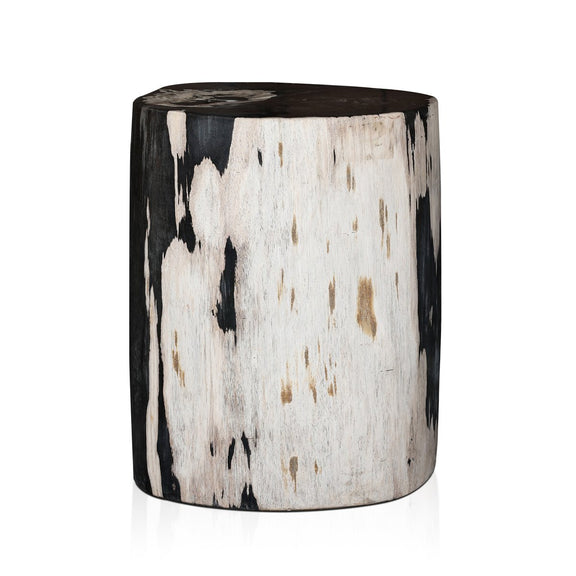 Kos End Table - Light Petrified Wood