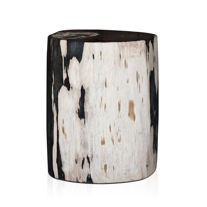 Kos End Table - Light Petrified Wood