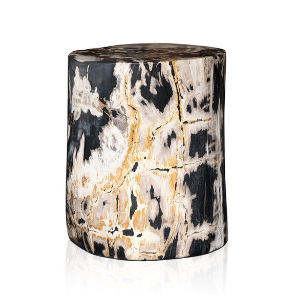 Kos End Table - Light Petrified Wood