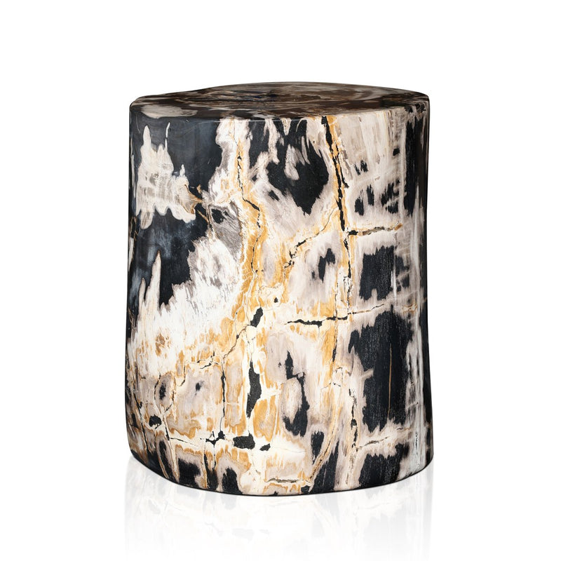 Kos End Table - Light Petrified Wood