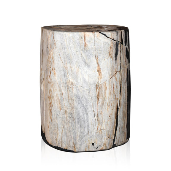 Kos End Table - Light Petrified Wood