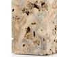 Faydon End Table - Romano Fosse Travertine