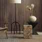 Faydon End Table - Romano Fosse Travertine