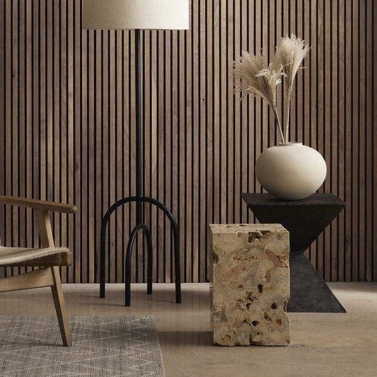 Faydon End Table - Romano Fosse Travertine