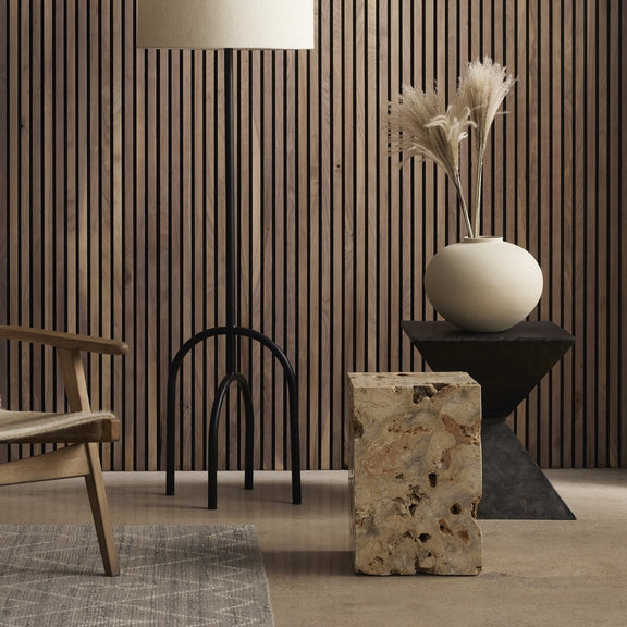 Faydon End Table - Romano Fosse Travertine