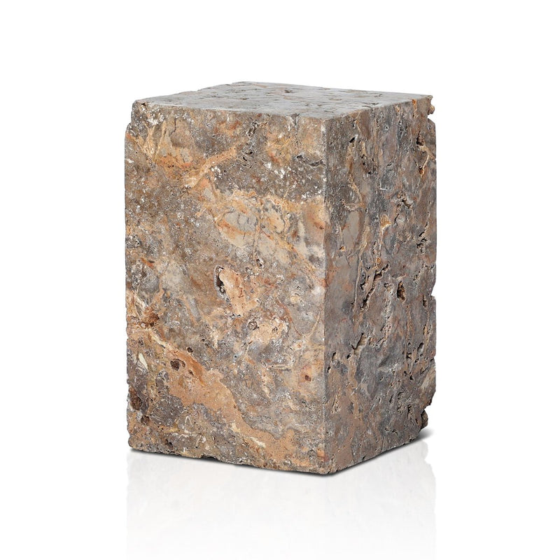 Faydon End Table - Romano Fosse Travertine