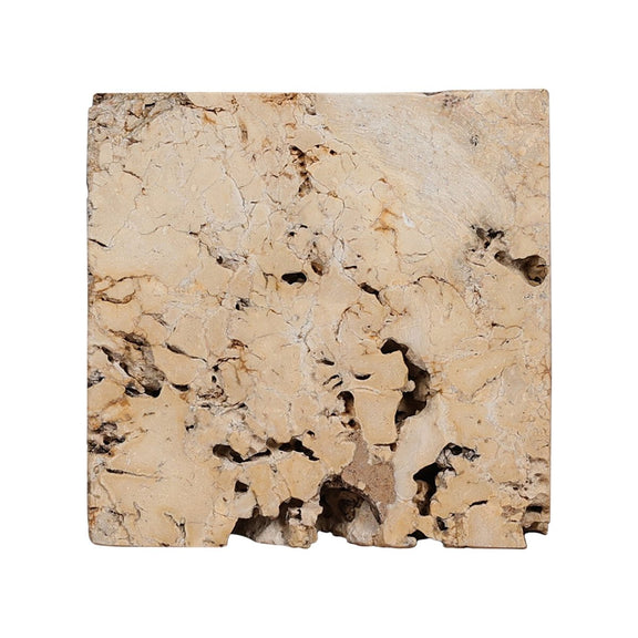 Faydon End Table - Romano Fosse Travertine