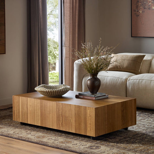 Hudson Rectangle Coffee Table - Spalted Primavera