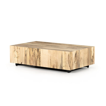 Hudson Rectangle Coffee Table - Spalted Primavera