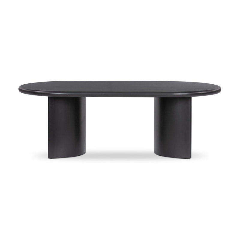 Paden Coffee Table - Aged Black Acacia