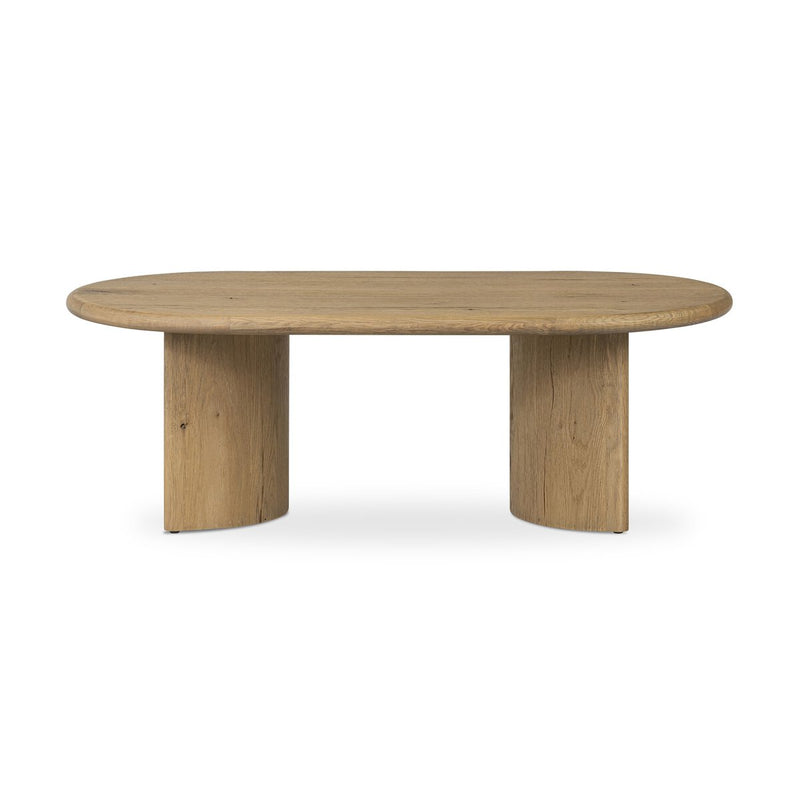Paden Coffee Table - Worn Oak Veneer