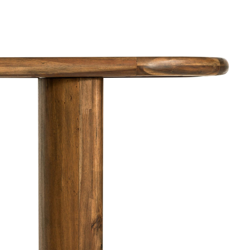 Paden Console Table - Seasoned Brown Acacia