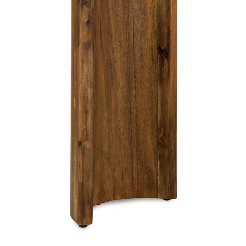 Paden Console Table - Seasoned Brown Acacia