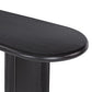 Paden Console Table - Aged Black Acacia