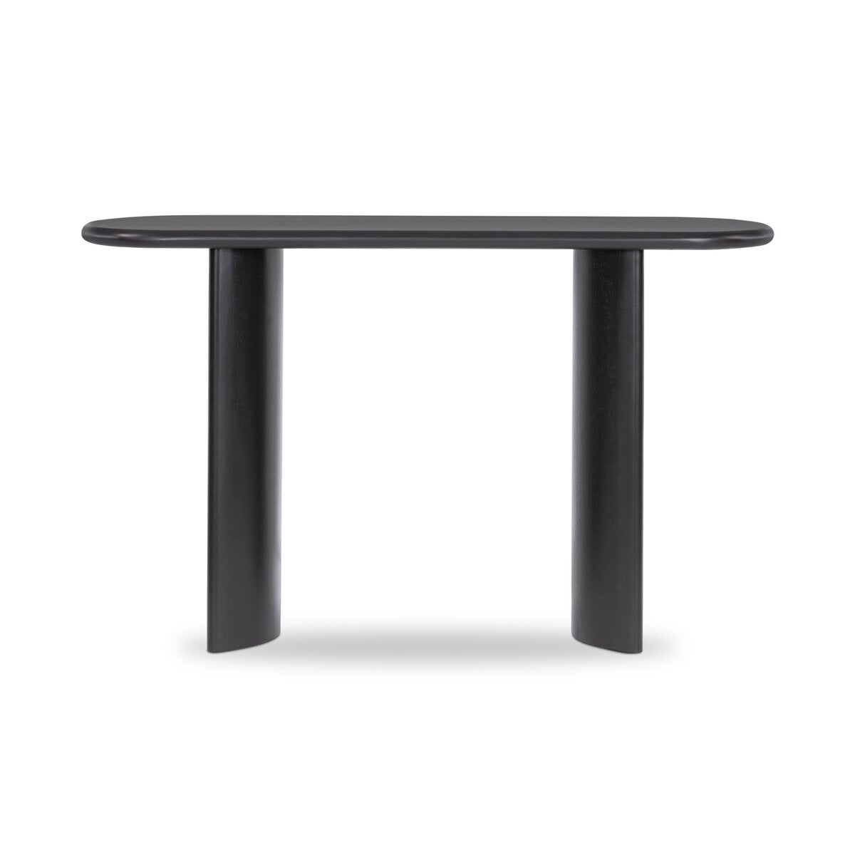 Paden Console Table - Aged Black Acacia