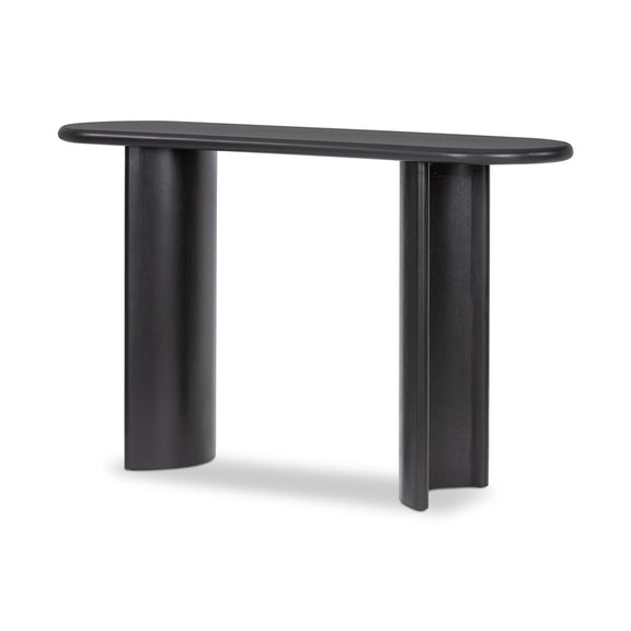 Paden Console Table - Aged Black Acacia