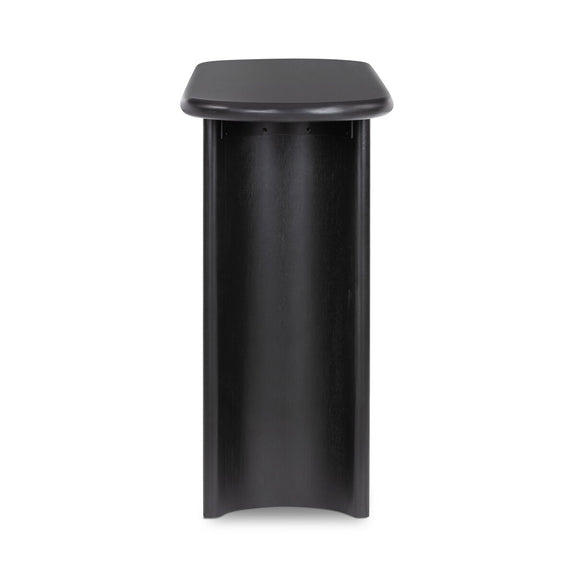 Paden Console Table - Aged Black Acacia
