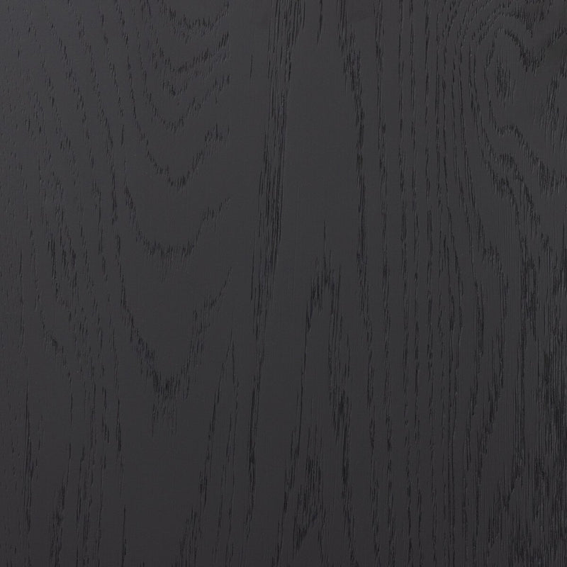 Millie Small Cabinet - Drifted Matte Black Veneer