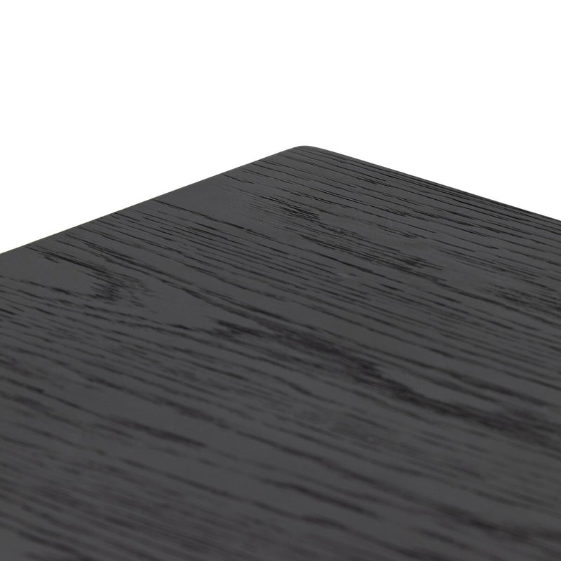 Millie Small Cabinet - Drifted Matte Black Veneer