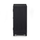 Millie Small Cabinet - Drifted Matte Black Veneer