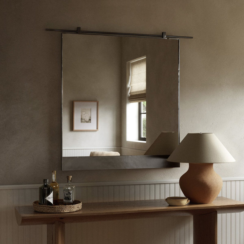 Chico Small Mirror - Antique Iron