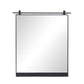 Chico Small Mirror - Antique Iron
