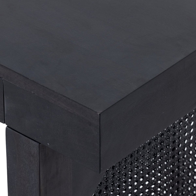 Tilda Desk - Black Wash Mango
