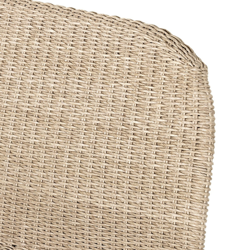 Portia Outdoor Dining Bench - White