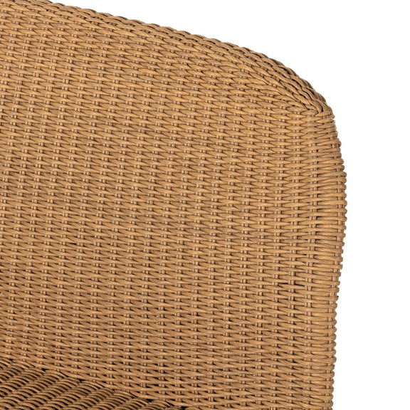 Portia Outdoor Dining Bench - Natural