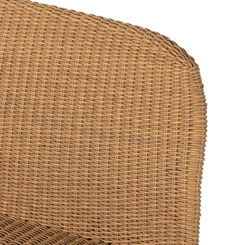 Portia Outdoor Dining Bench - Natural