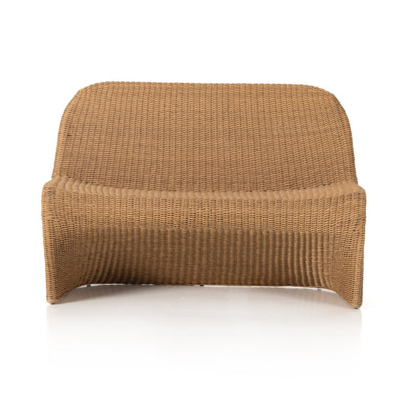 Portia Outdoor Dining Bench - Natural