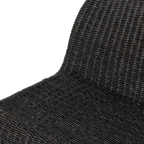 Portia Outdoor Dining Bench - Coal