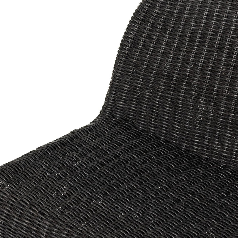 Portia Outdoor Dining Bench - Coal