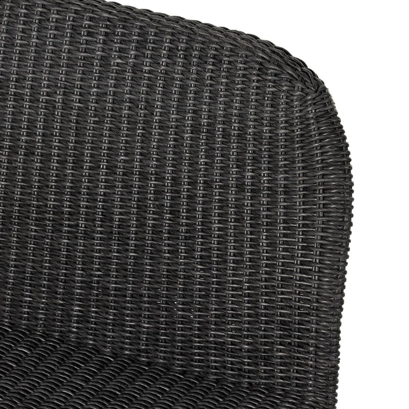Portia Outdoor Dining Bench - Coal