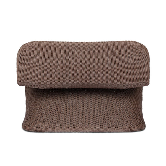 Portia Outdoor Dining Bench - Tanned Weave