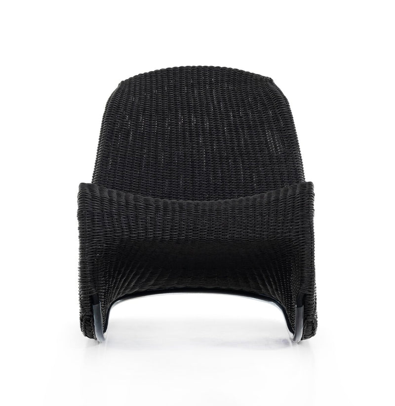 Portia Outdoor Rocking Chair - Vintage Coal