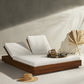Kinta Outdoor Double Chaise Lounge