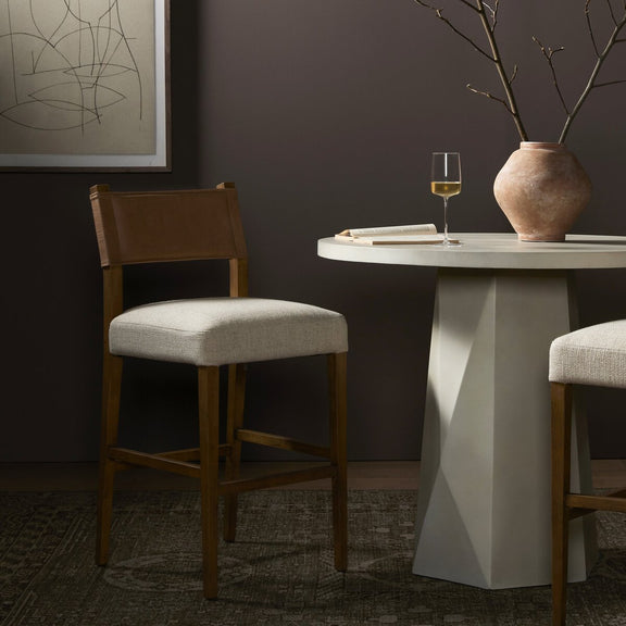 Ferris Bar + Counter Stool - Winchester Beige
