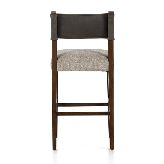 Ferris Bar + Counter Stool - Nubuck Charcoal