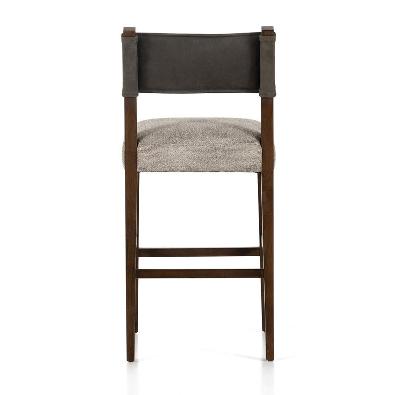 Ferris Bar + Counter Stool - Nubuck Charcoal