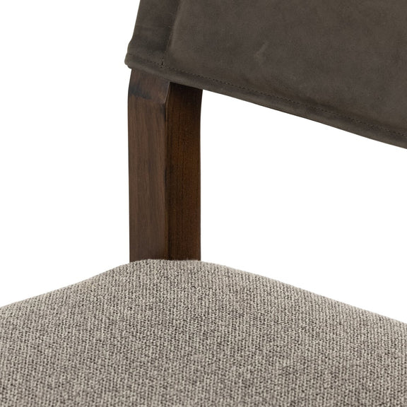 Ferris Bar + Counter Stool - Nubuck Charcoal