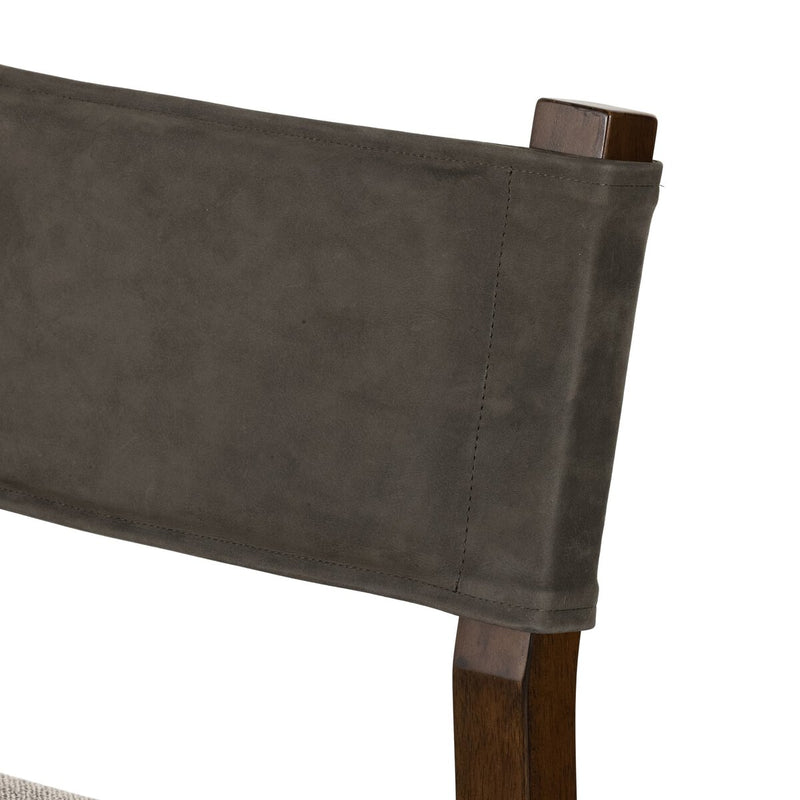 Ferris Bar + Counter Stool - Nubuck Charcoal