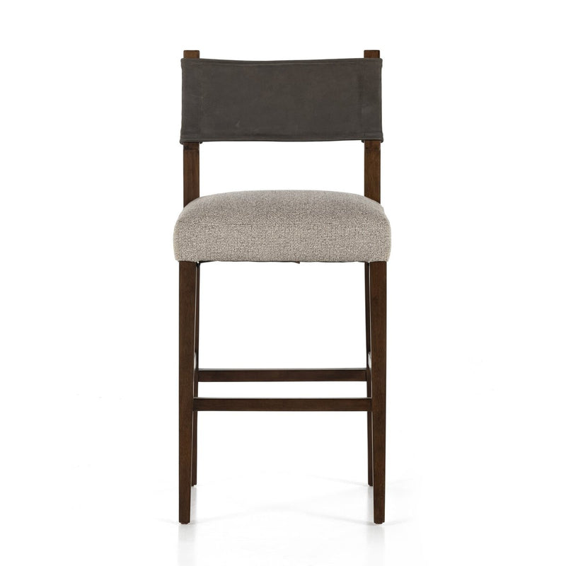Ferris Bar + Counter Stool - Nubuck Charcoal