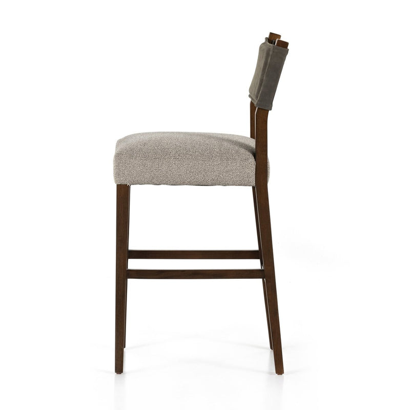 Ferris Bar + Counter Stool - Nubuck Charcoal