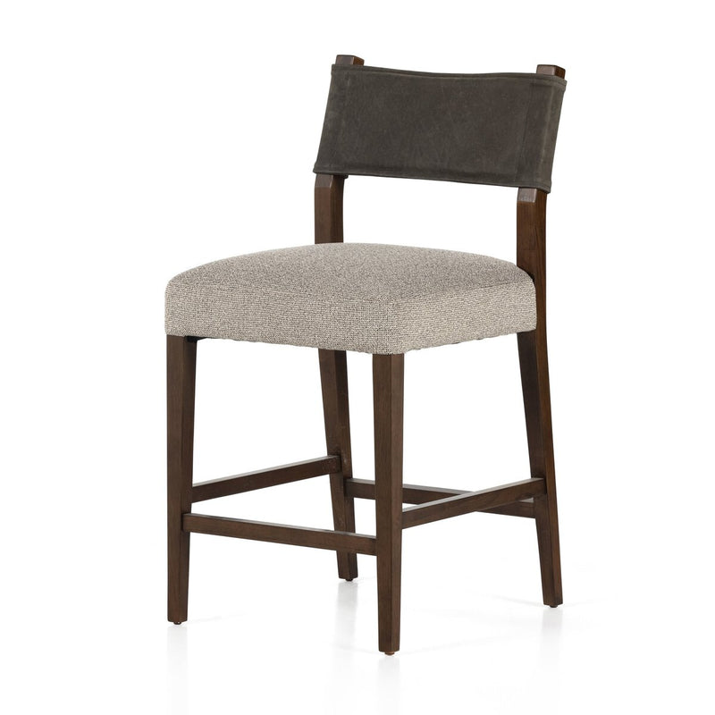 Ferris Bar + Counter Stool - Nubuck Charcoal