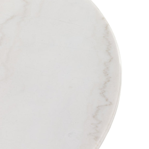 Caldwell Stone Coffee Table - White Marble