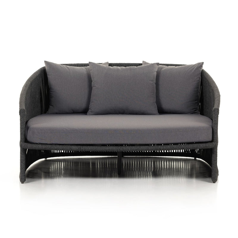 Porto Outdoor Daybed - Venao Charcoal